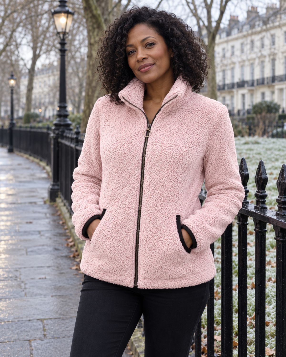 Florence – Cosy Zip-Up Fleece Jacket