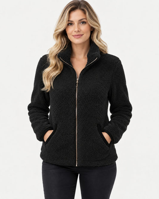 Florence – Cosy Zip-Up Fleece Jacket