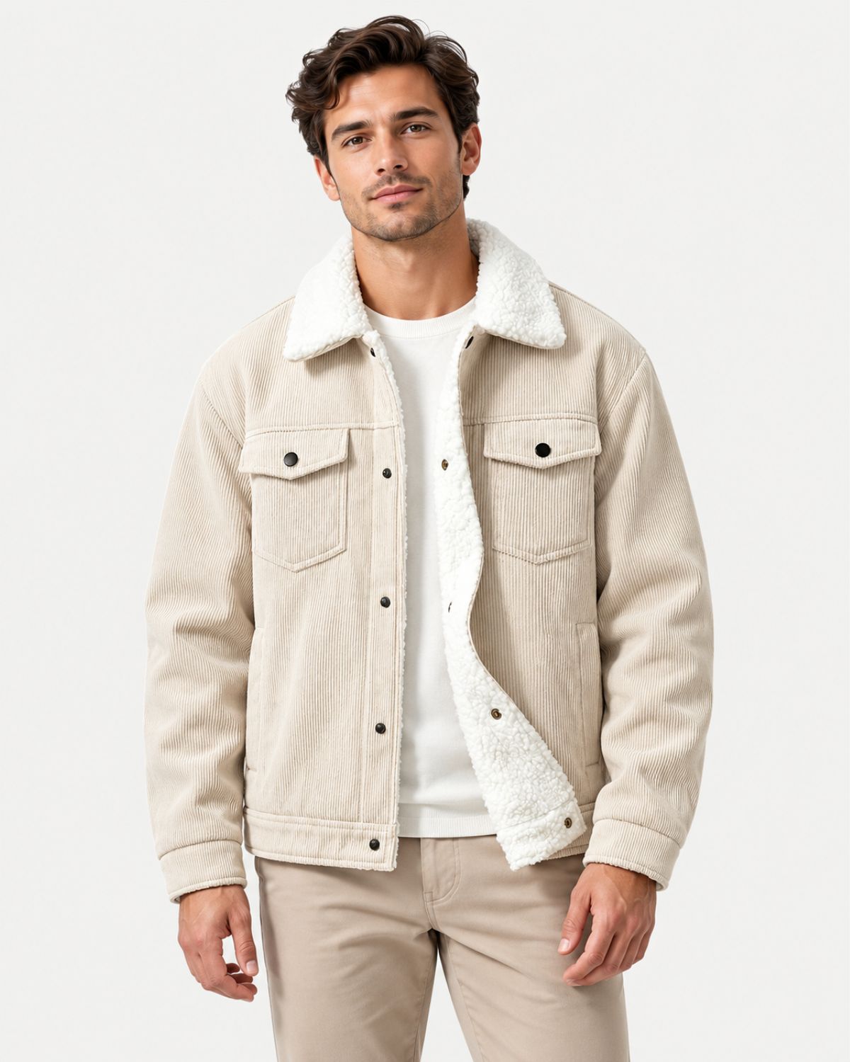 Marlow – Sherpa-Lined Corduroy Jacket
