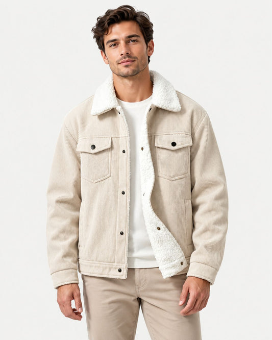 Marlow – Sherpa-Lined Corduroy Jacket