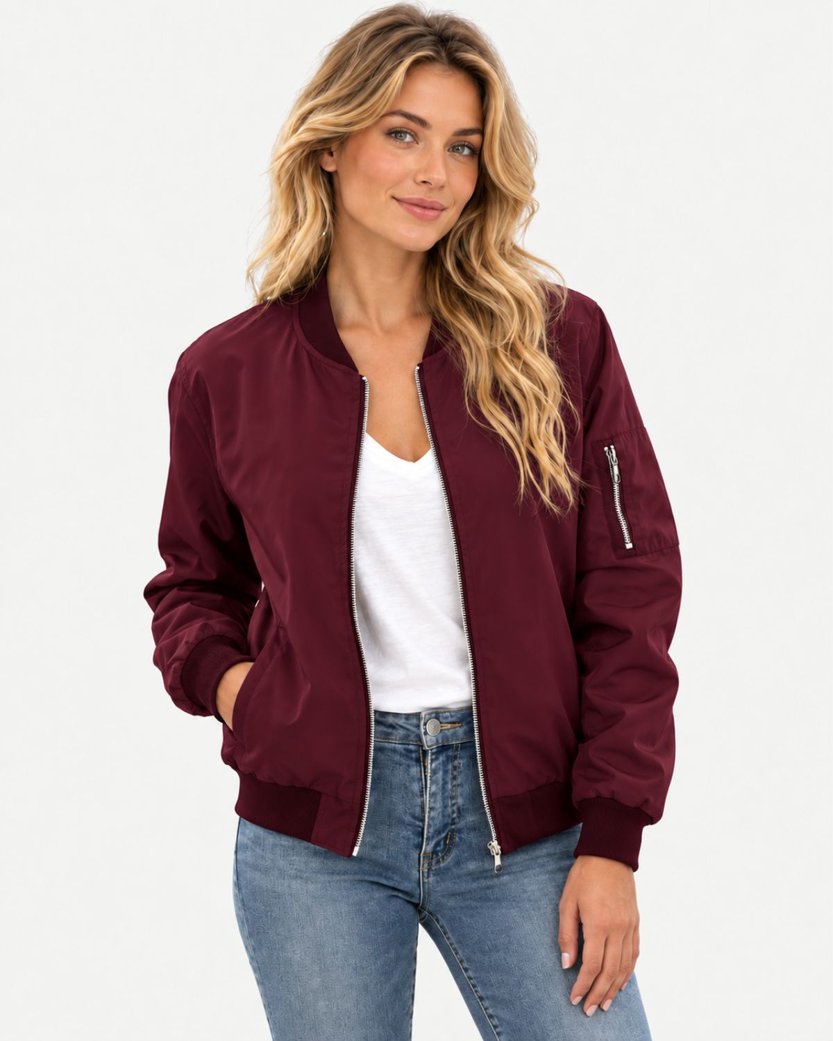 Mia – Lightweight Casual Bomber Jacket