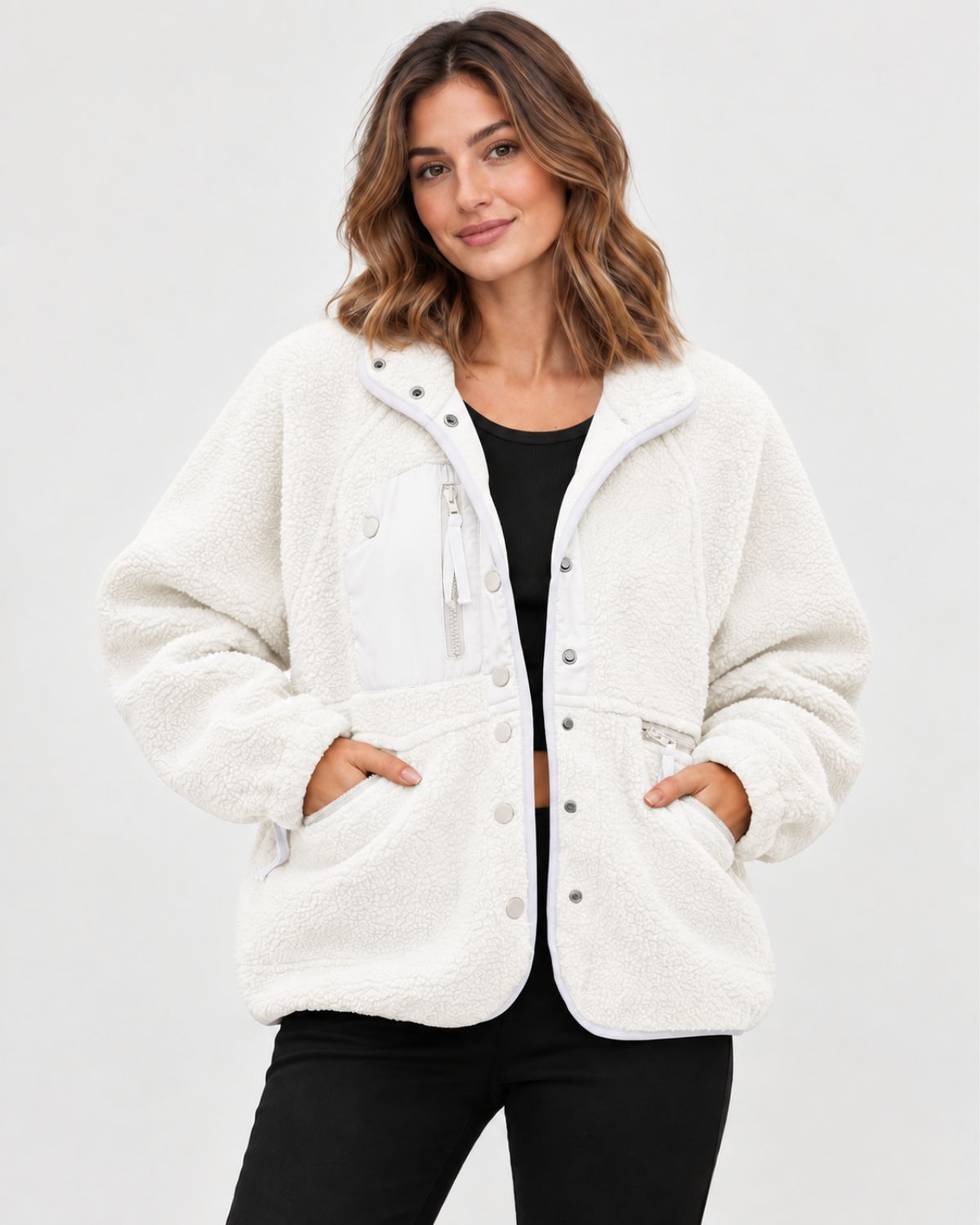 Sienna – Relaxed Fleece Jacket
