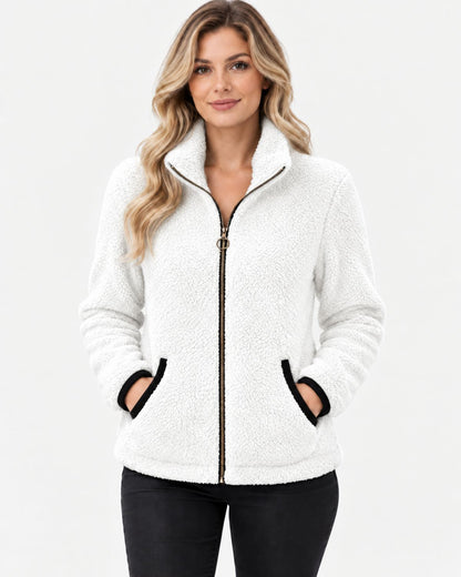 Florence – Cosy Zip-Up Fleece Jacket