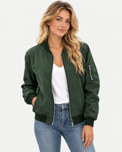 Mia – Lightweight Casual Bomber Jacket