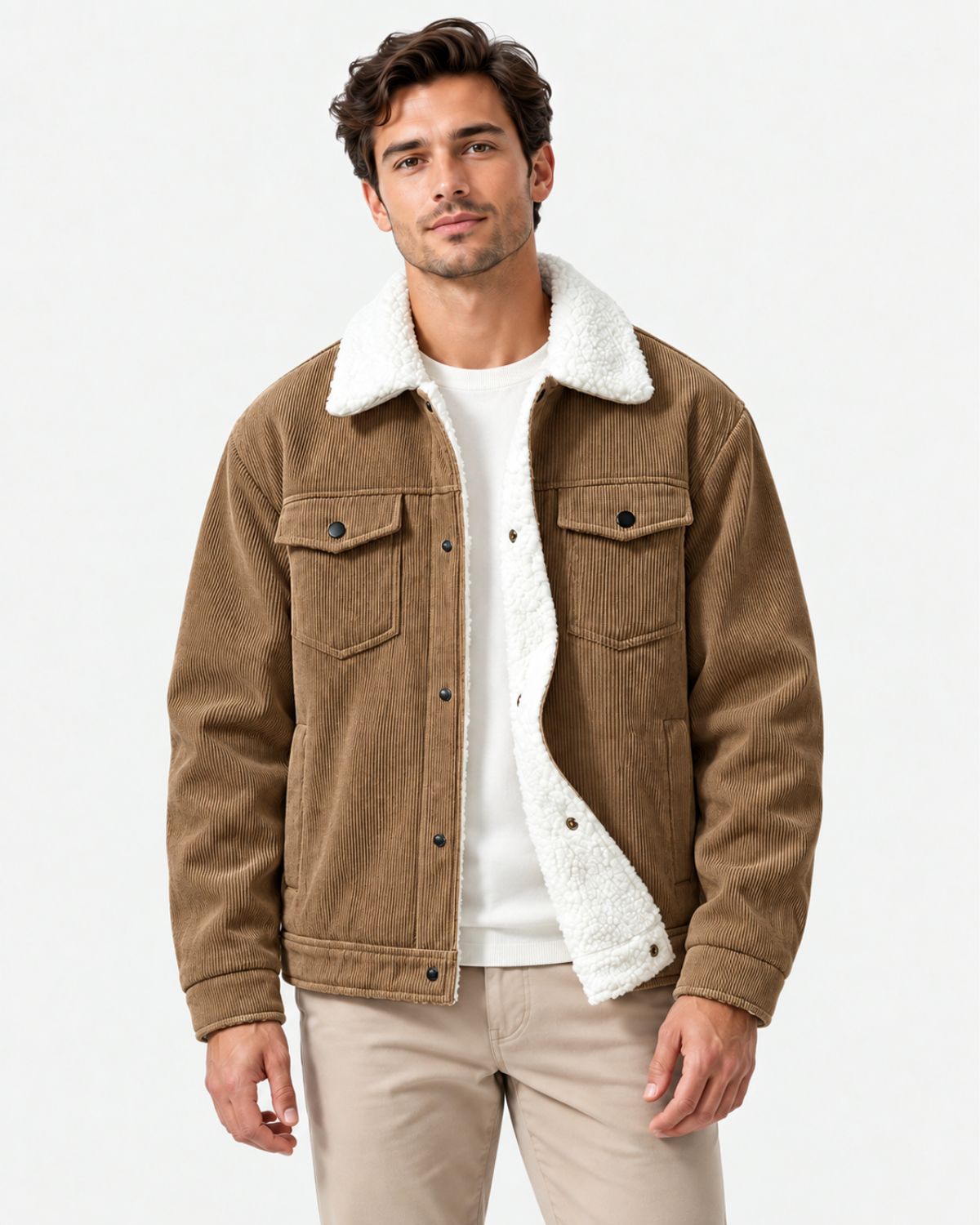 Marlow – Sherpa-Lined Corduroy Jacket