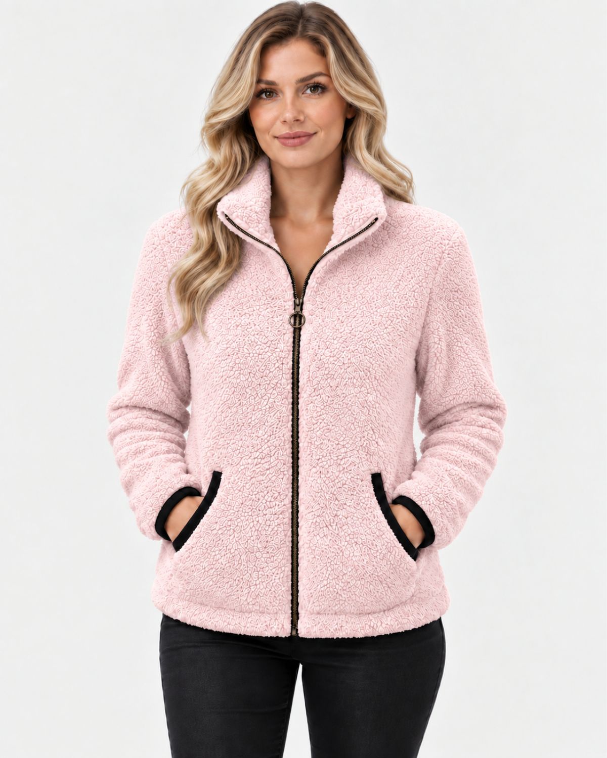 Florence – Cosy Zip-Up Fleece Jacket