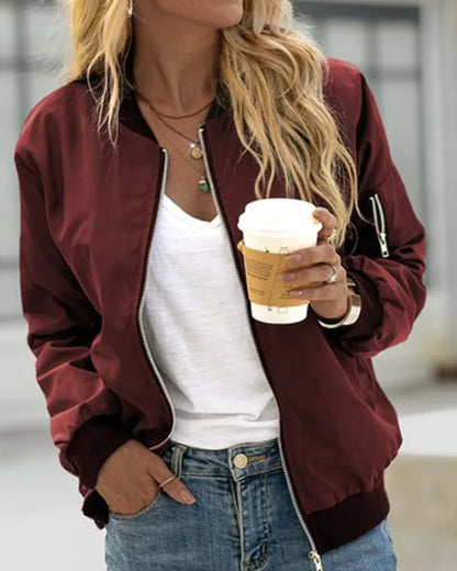 Mia – Lightweight Casual Bomber Jacket